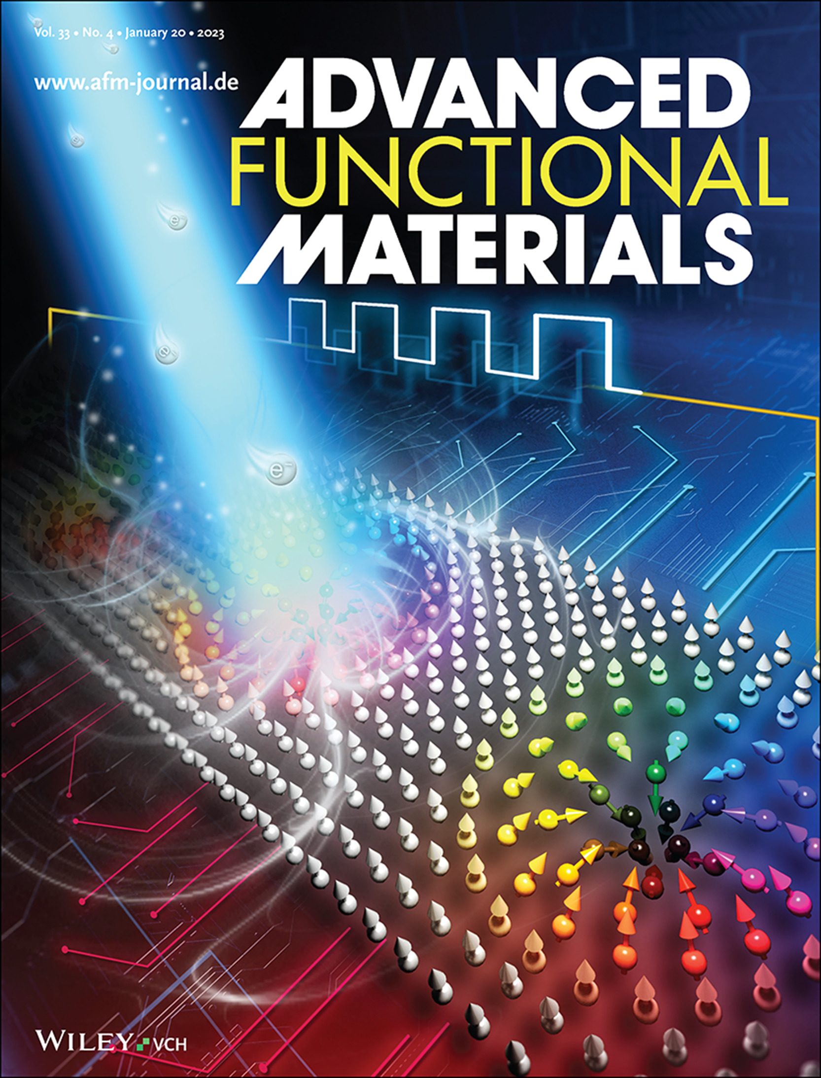 LetPub Journal Cover Design Service Art Sample, ADVANCED FUNCTIONAL MATERIALS