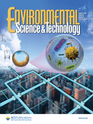 LetPub Journal Cover Design Service Art Sample, ENVIRONMENTAL SCIENCE & TECHNOLOGY Cover 14