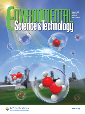 LetPub Journal Cover Design Service Art Sample, ENVIRONMENTAL SCIENCE & TECHNOLOGY Cover 16