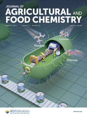 LetPub Journal Cover Design Service Art Sample, JOURNAL OF AGRICULTURAL AND FOOD CHEMISTRY Cover 1