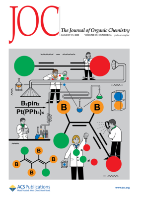 LetPub Journal Cover Design Service Art Sample, JOURNAL OF ORGANIC CHEMISTRY Cover 2